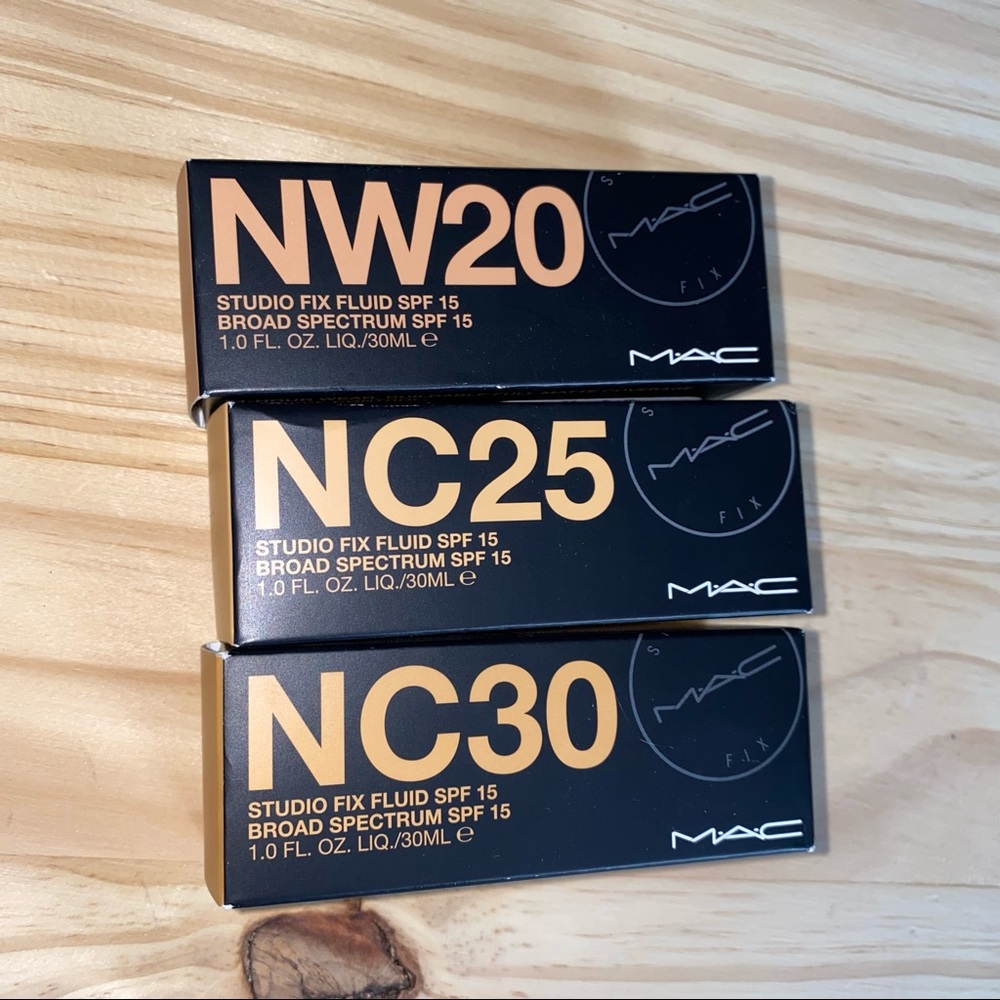 MAC STUDIO FIX FOUNDATION X3 ALL NEW